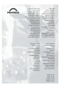 Notice PROGRESS PDB9131E Mutfak davlumbazı