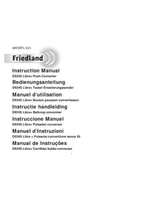 Notice FRIEDLAND D934S LIBRA+ Deurbellen