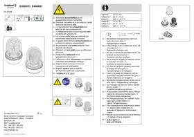 Notice FRIEDLAND E4060 Caméra de surveillance