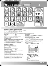 Notice ELRO DB215 Sonnette de portes