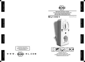 Notice ELRO NL1461 Horloge