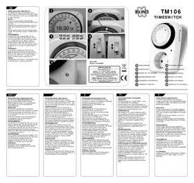 Notice ELRO TM106 Horloge