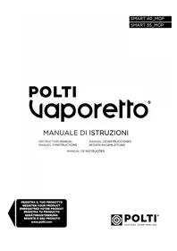 Notice POLTI VAPORETTO SMART 40 MOP Pulitore a vapore