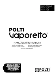 Notice POLTI VAPORETTO SMART AIR PLUS Pulitore a vapore