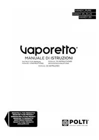 Notice POLTI VAPORETTO HANDY 20 Nettoyeur à vapeur