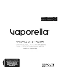 Notice POLTI VAPORELLA SILENCE FRIENDLY 8.80 Bügeleisen