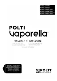 Notice POLTI VAPORELLA FOREVER 655 PRO Bügeleisen