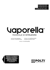Notice POLTI VAPORELLA FOREVER 615 PRO Fer à repasser