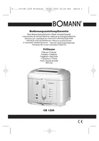 BOMANN CB 1259 - Fritteuse