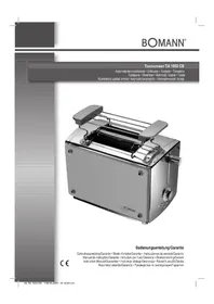 Notice BOMANN TA 1953 CB тостер