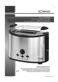 Notice BOMANN TA 1347 CB Toster