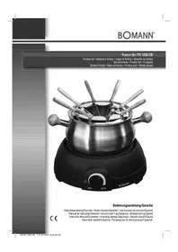 BOMANN FD 1208 - Fondue-, Raclette- und Wokgerät