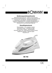 BOMANN CB 750 - Ferro de passar