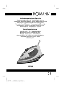 BOMANN CB 755 - Strykejern