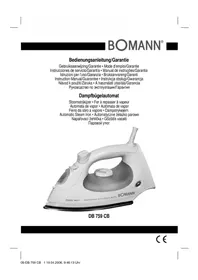 BOMANN DB 759 - žehlička