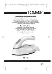 BOMANN CB 613 - Fer à repasser