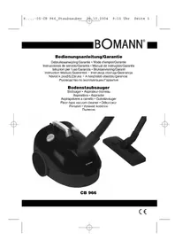 BOMANN CB 966 - Støvsuger