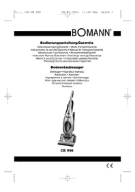 BOMANN CB 956 - Vysavač