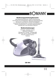 BOMANN CB 954 - Vysavač