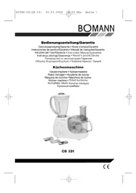 BOMANN CB 331 - Robot kuchenny