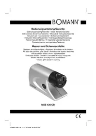 BOMANN MSS 436 CB - élező