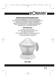 CB 1083 BOMANN