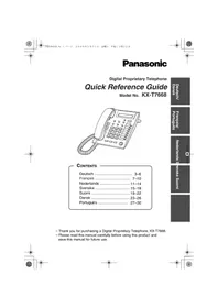 KXT7668 PANASONIC