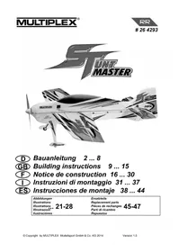 Notice MULTIPLEX RR STUNTMASTER Juguete radiocontrolado