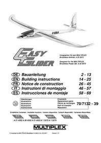 Notice MULTIPLEX 264332 Jouet radiocommandé