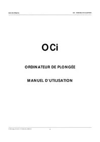 OCEANIC OCI - Ordinateur de plongée