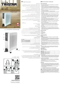TRISTAR KA5116DVT - Chauffage