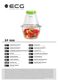 Notice ECG SP 466 Robot ménager