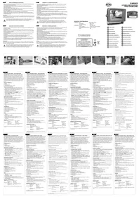 Notice ELRO PARK5 Caméra de recul