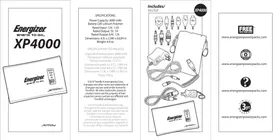 Notice ENERGIZER XP4000 Batterie portable