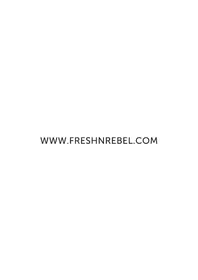 Notice FRESH N REBEL 1PB200WH Power bank