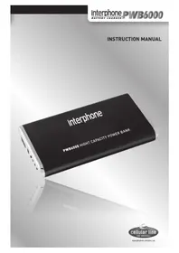 Notice Cellular Line INTERPHONE PWB6000 Bärbar batteri