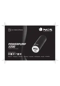 Notice NGS POWERPUMP2200 Power bank