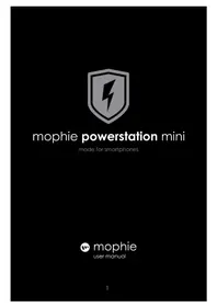 Notice Mophie POWERSTATION MINI Bateria portátil