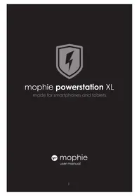 Notice Mophie POWERSTATION XL Bateria portátil
