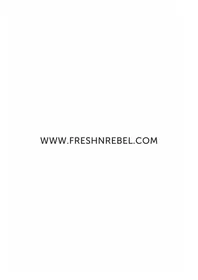 Notice FRESH N REBEL 2PB200PT Power bank