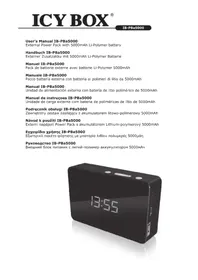 Notice Icy Box IBPBA5000 Batterie portable