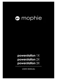 Notice Mophie POWERSTATION 3X Bateria portátil