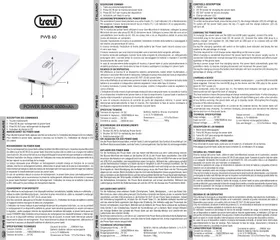 Notice Trevi PWB 60 Batterie portable