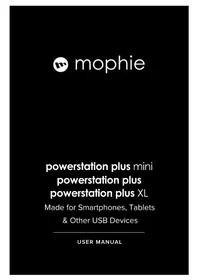Notice Mophie POWERSTATION PLUS MINI Bateria portátil