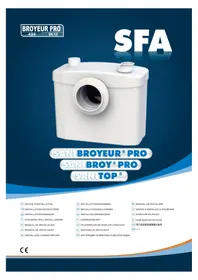 Notice Sanibroyeur SANIBROY PRO SILENCE Sanitaire