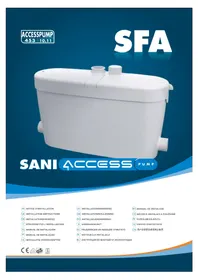 Notice Sanibroyeur SANIACCESS PUMP Sanitaire