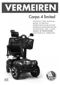 Vermeiren Carpo 4 limited edition - Scooter électrique