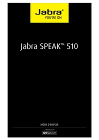 Notice JABRA 510 UC Téléphone