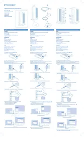 Notice KENSINGTON SD200V Station d'acceuil