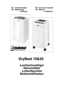 Notice Euromac DRYBEST 10 Ontvochtiger
